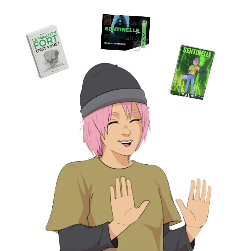 Héroine principale du manga de sentinelle by guiddy